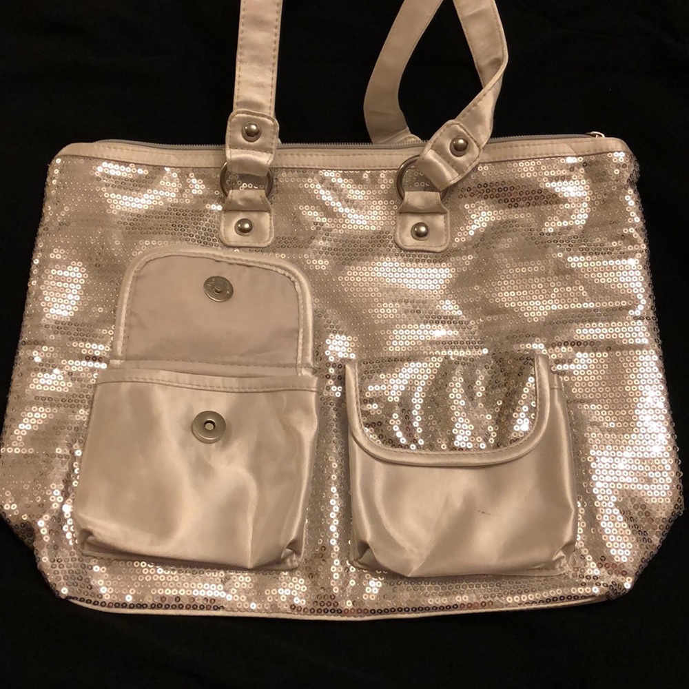 Sequin tote